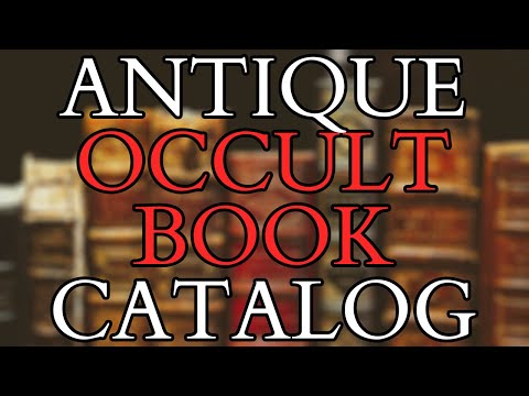 Antiquarian Esoteric and Occult Book Catalog from @TheEsotericaChannel Autumn 2023