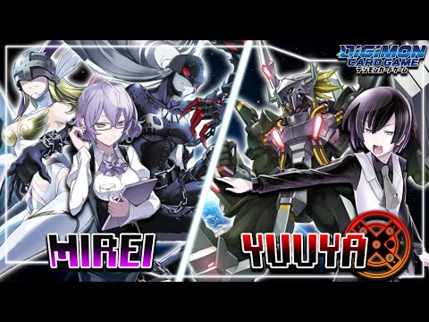 Digimon Card Game : Mirei Mastemon (Purple) VS Black Wargreymon X (Red) [BT-11]