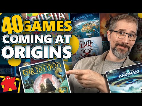 ☑️Checklist! 40+ New Games Available At Origins - Massive Board Game Buyer's Guide!