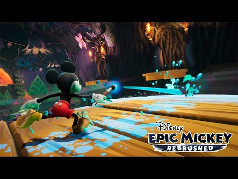 Disney Epic Mickey Rebrushed Demo Gameplay | Explore the Magic of Wasteland