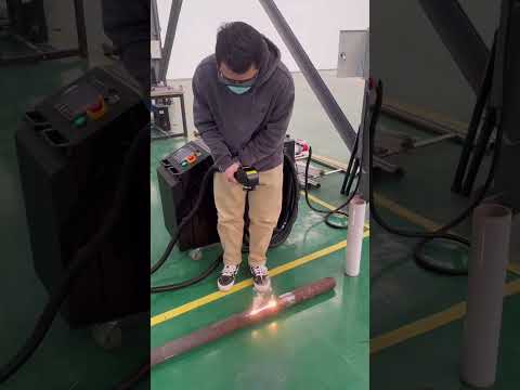 1500W laser cleaning machine for rust removal