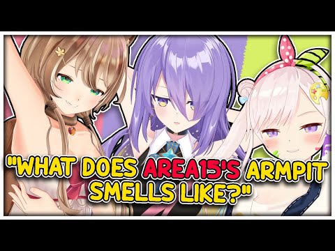 Chats ask Iofi "WHAT DOES AREA15'S ARMPIT SMELLS LIKE?"【AREA15】