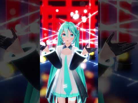 【MMD】メタモリボン / Metamo Re:born [初音ミク] #mmd #shorts #初音ミク #vocaloid #miku