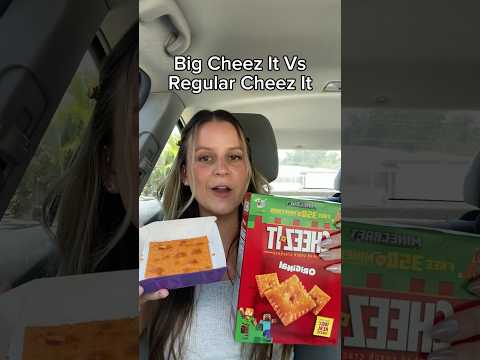 What is your favorite Cheez It flavor? #cheezit #bigcheezit #tacobell #foodie #foodreview