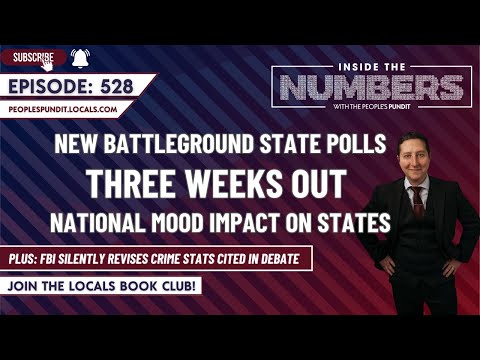 NEW Battleground and National Polls 3 Weeks Out | Inside The Numbers Ep. 528