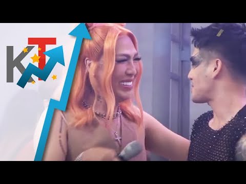 Vice Ganda, napayakap kay Ion matapos ang Magpasikat performance ng Team Anne Jackie Ion