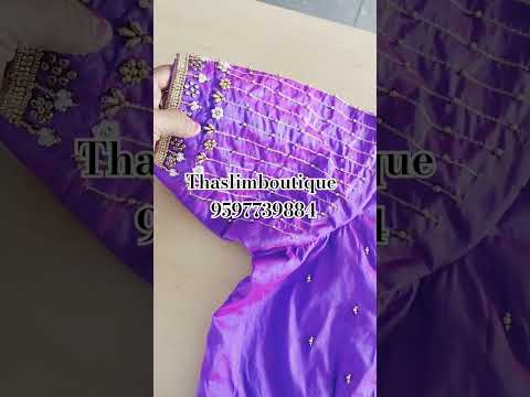 Wedding bridal blouse designs 😍#viralvideos #shortvideo #trending @Thaslimboutique