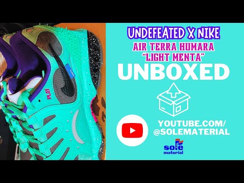 UNBOXED - Undefeated x Nike Air Terra Humara "Light Menta"