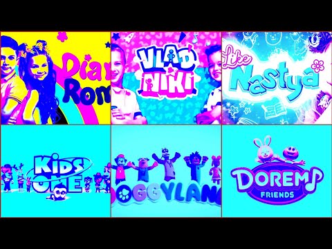 Best logo Compilation super Effects: Diana and Roma, Vlad & Nikita family, like nastya Logo Effects