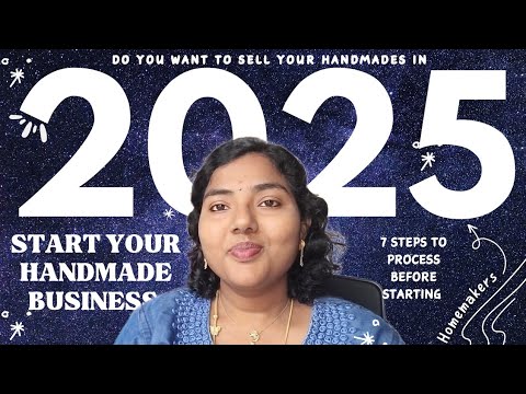 How to start handmade business in 2025 | A complete beginner guide based on how I started mine #2025