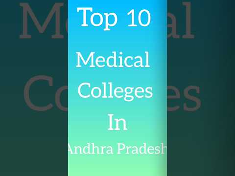 Top 10 Medical Colleges in Andhra Pradesh #viral #trending #neet2023 #neet #neet2024 #mbbs #doctor