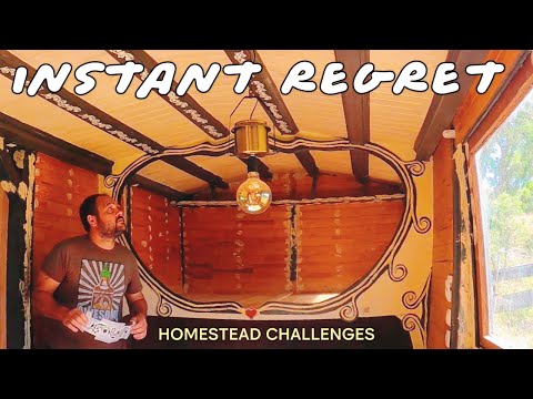 Tiny House Renovations: Off-Grid Homestead Challenges