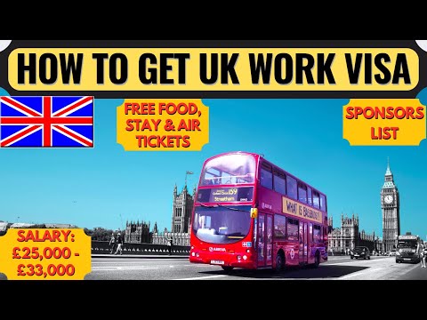 Get UK Sponsorship Jobs | UK Work Permit Visa 2023 | UK Skilled Worker Visa | UK | Dream Canada