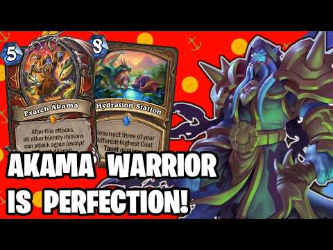 Make Opponents CRY with Akama Warrior! Great Dark Beyond Hearthstone Warrior Deck