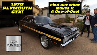 1970 Plymouth GTX! ONE-OF-ONE! Walk Around & Ride-Along!