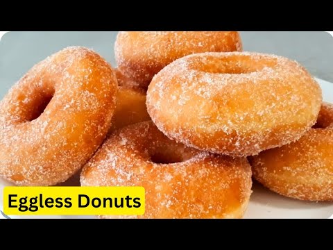 Quick and Easy Donuts | Homemade Doughnuts without egg | बिना अंडे बनाये ढेर सारे डोनट्स 10 मिनट में