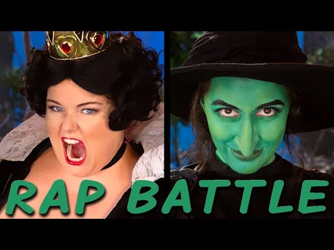 QUEEN OF HEARTS vs WICKED WITCH: Princess Rap Battle (Alyssa Preston, Whitney Avalon) *explicit*