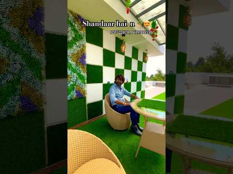 Luxury house design | Rooftop Garden design | modern interior #shorts #home #shortvideo