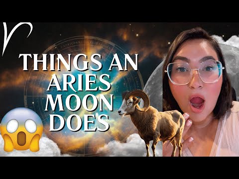 Things an ARIES MOON does. #ARIESMOON #ariesfullmoon