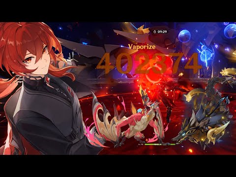 DILUC C6 Furina One Rotate Bosses Top Half Abyss 5.2