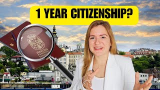 Serbia ONE year citizenship (Myth or Reality?)