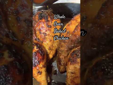 DELICIOUS OVEN BAKED CHICKEN #foodshorts #cooking #food #ovenbaked #chicken #chickenrecipe #fyp #fy