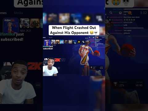 Flight Crashed Out Against His Opponent