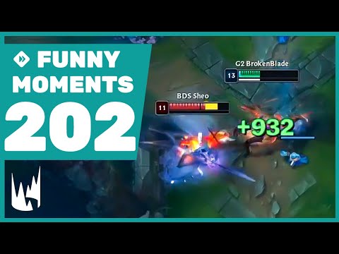 900 Health from an auto attack - Funny Moments #202 LEC 2024