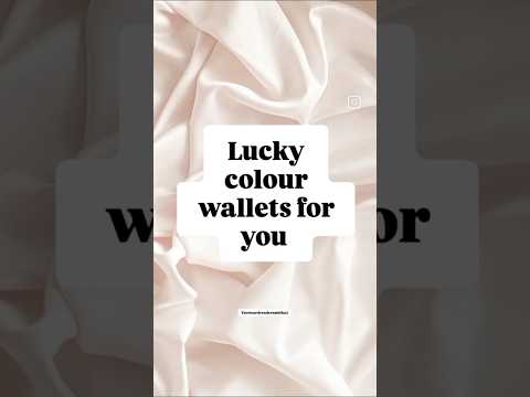 lucky colour wallet for you #youtube #tarot #vaastu #health #healing #money #success