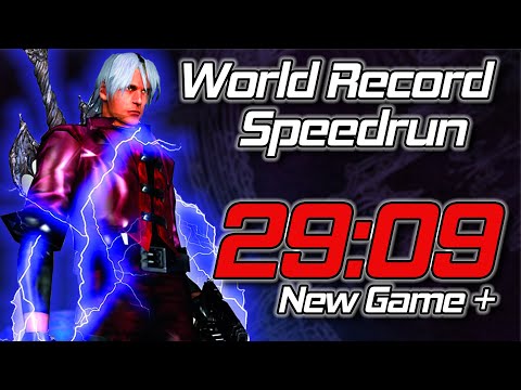 Devil May Cry NG+ Normal Speedrun World Record in 29:09