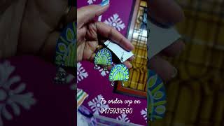 Handmade fabric jewellery 2