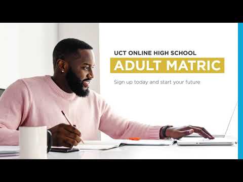 UCT Online High School | Adult Matric Preparation Programme