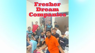 Fresher Dream Companies for Placement vs Reality