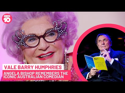 Angela Bishop Remembers Australian Icon Barry Humphries | Studio 10