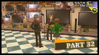 Persona 4 Golden Playthrough Part 32 4/15 [After School]; Back to the TV World