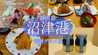 【沼津港】海鮮ぐるめ旅/静岡県沼津市で地物のアジを食べ尽くす！