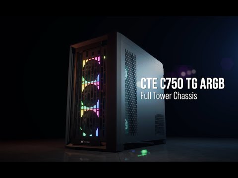 Thermaltake CTE C750 Series Chassis Product Animation - Centralized Thermal Efficiency