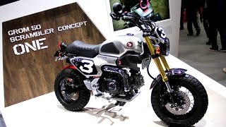 HONDA GROM50 Scrambler Concept-One（ホンダ・グロム50） | TMS2015