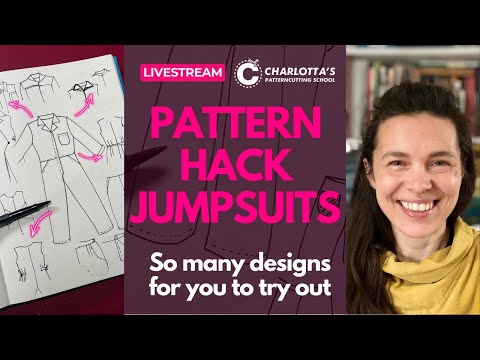 10 pattern hack ideas for jumpsuits | How to draft your own jumpsuit / coverall design