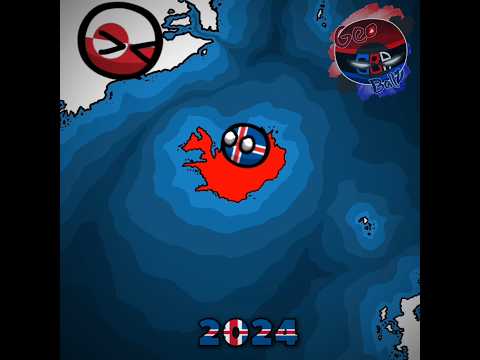 Iceland's History 🇮🇸🧊 | #countryballs #iceland #history #shorts