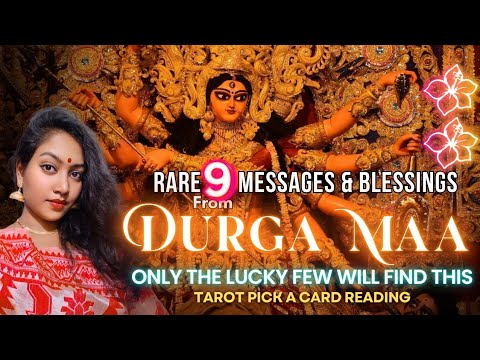 Rare Message from Durga Maa 🔱 Asura Nash Within & Divine Blessings 🌺 Durga Puja Special #HindiTarot