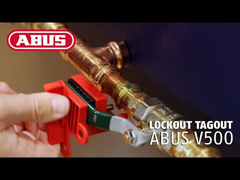 ABUS Lockout/Tagout Solutions - V500 Valve Lockout Device