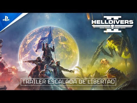 HELLDIVERS 2 - Tráiler de ESCALADA DE LIBERTAD, NUEVA actualización | PlayStation España