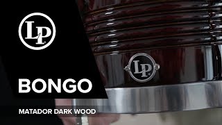 Latin Percussion Matador Dark Wood Bongo