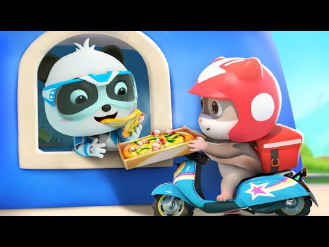 Fast Delivery Man | Super Rescue Team | Best Kids Cartoons | BabyBus TV