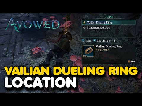 Avowed - Vailian Dueling Ring Location (7% Chance To Avoid Melee Damage)