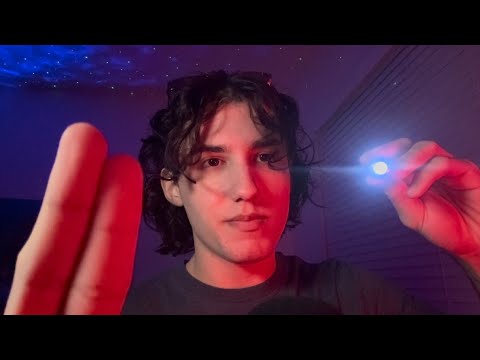 ASMR Short Whispering Instructions 🔦🔈