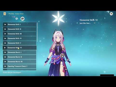 CITLALI BATTLE VOICE LINES (ENGLISH)