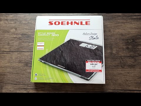 Soehnle Style Sense Compact 300 Slate | PersonenWaage im Test