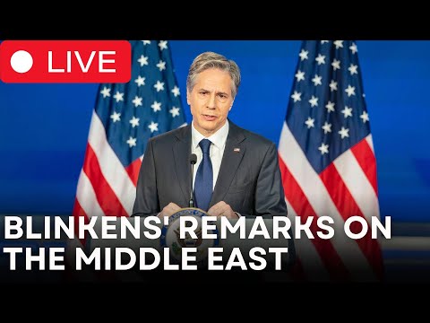 LIVE | Antony Blinken Issues Big Statement | Blinken on the Future of Middle East | CLRCUT